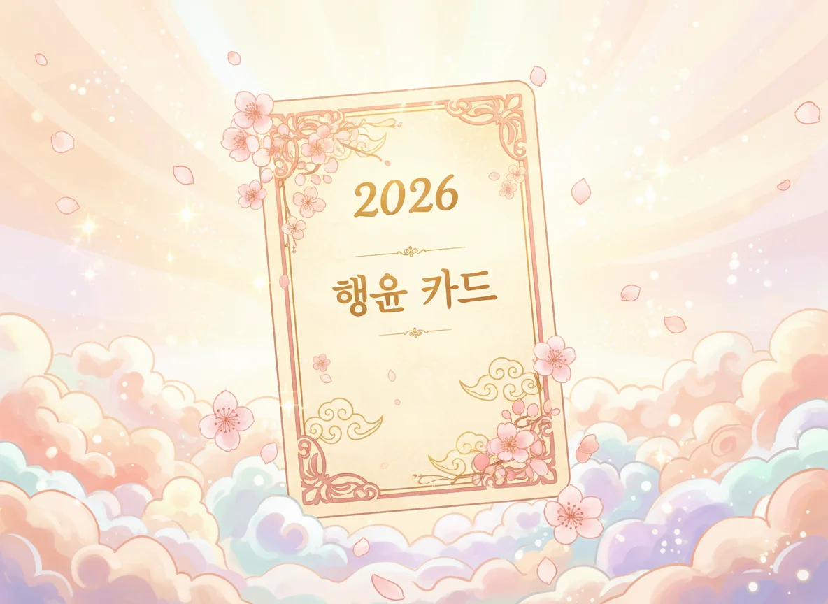 나의 2026 운세 카드는?